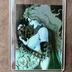 Lady Death / Evil Ernie Chromium Promo Cards