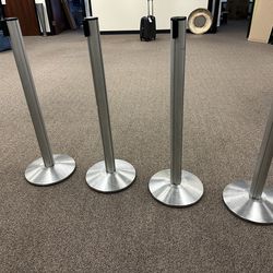 Retractable  Stanchions