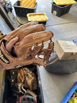 Wilson A2000 & Rawlings Gloves