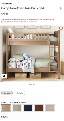 Pottery Barn Kids Bunk Bed