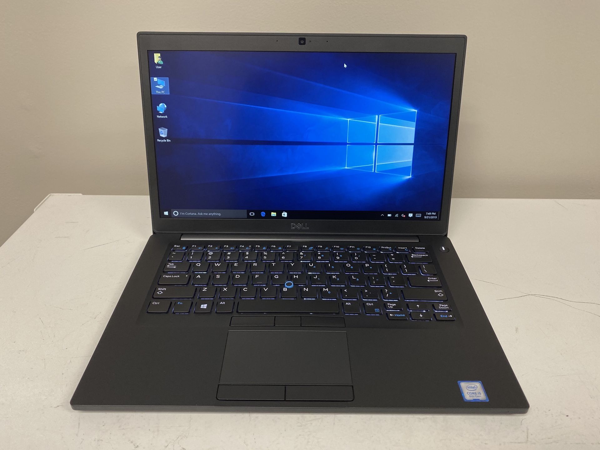 Dell Latitude 7490 Touch Screen 1.9ghz Quad Core i5-8350U 16gb RAM 512gb Flash Windows 10 Pro Dell Warranty thru 7-2021