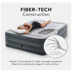 Intex 22 Inch Queen Air Mattress With Built in Pump