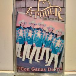 EL PODER DEL NORTE - CON GANAS DE TI - CASSETTE 