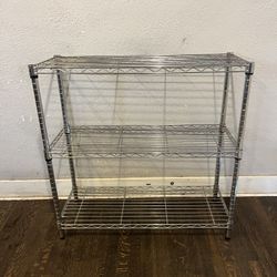 3 -Tier wire shelving- 36” L x 14”W x 40”H