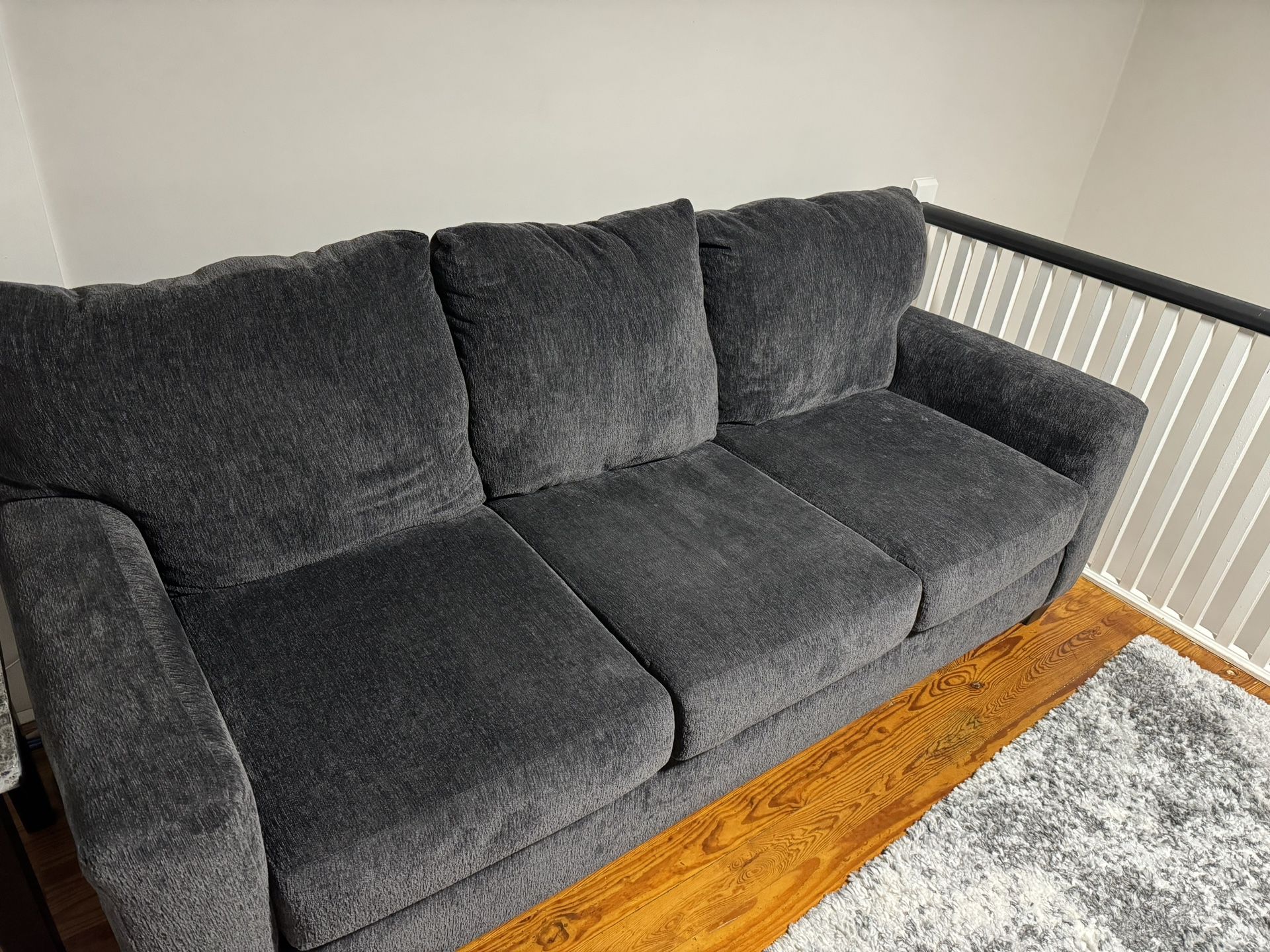 Beautiful Dark Gray Sofa