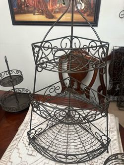 princess house maridian corner shelf