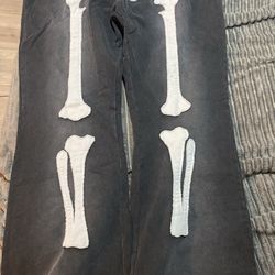 Cough syrup Skeleton  Pants 