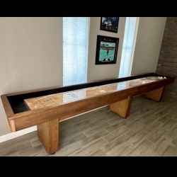 Olhausen 14 Foot York Shuffleboard Table