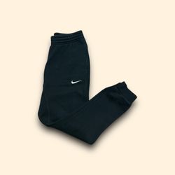 Nike sportswear club fleece tapered sweatpants black men’s small 