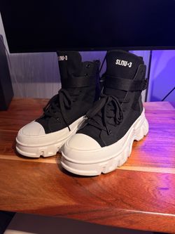 SLNU+3 High-Top Platform Sneaker Boots