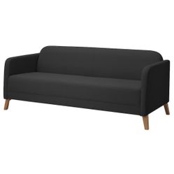 Good Condition Black IKEA Sofa