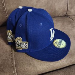 Dodgers 2020 World Series Cap 7 1/8