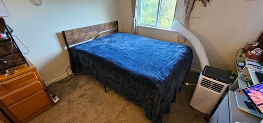 Queen bed frame (Mattress NOT included)