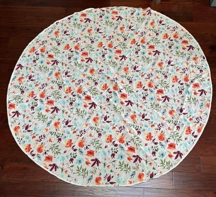 Pioneer Woman Willow Tablecloth Floral 70" Round just $8 xox