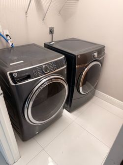 Washer and Dryer GE