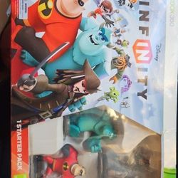 The Disney Infinity video game disc for Xbox 360.