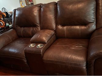 Excellent condition remote electric sofa & love seat no rips
