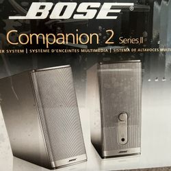 Bose Companion Computer Speakers 