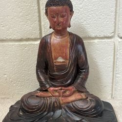 Wooden Buddha Statue