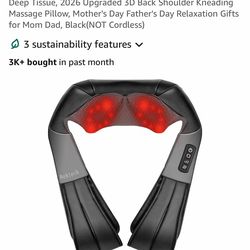 Shiatsu Neck & Shoulder Massager w/ Heat