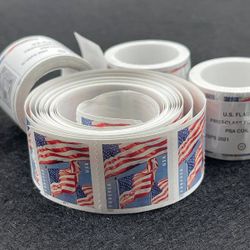 🇺🇸 Roll of 100 SEALED USPS Forever Postage Stamps - $$$??