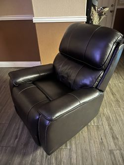 Brown Electric Recliner