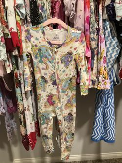 Posh Peanut Barbie Zippy Onesie Bamboo 12-18m