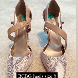 BCBG Heels Size 8