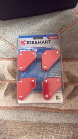 JobSmart Mini Welding Magnets 8-Piece Set