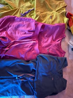 FIGS Scrubs Set Lot – Pink, Yellow, Navy
