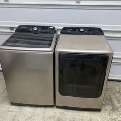 Samsung XL Capacity Washer Dryer Set Electric