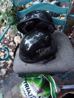 Two motorcycle helmets great condition