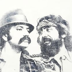 Cheech And Chong Metal Art