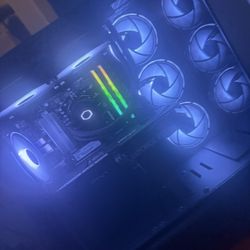 5070 PC and curved monitor