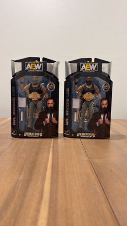 2 Figure Lot - MR. BRODIE LEE AEW UNMATCHED COLLECTION SERIES 3 #17 Action Figure