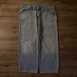 Men’s Vintage Blue Levi Silvertab Baggy Jeans
