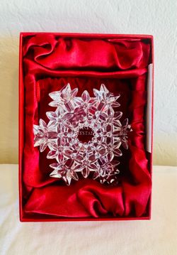 Waterford Crystal Snowflake Christmas Ornament