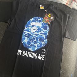 Blue Camo Bape Shirt