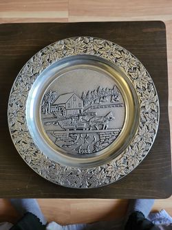 Pewter Plates