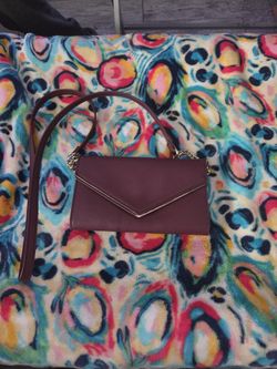Burgundy Cross Body Or Shoulder Bag