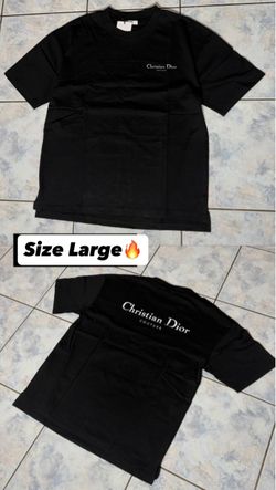 Christian Dior Couture Black T-Shirt Size Large