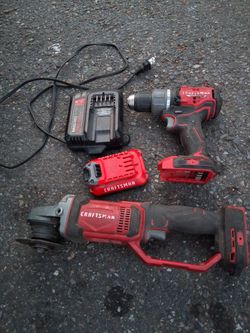 Craftsman drill grinder charger and battery
