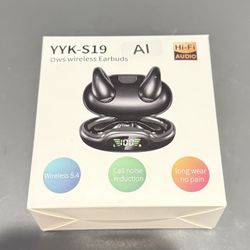 Brand New AI Translation Earbuds, Black