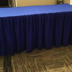 6ft Tablecloth For Sale Royal Blue