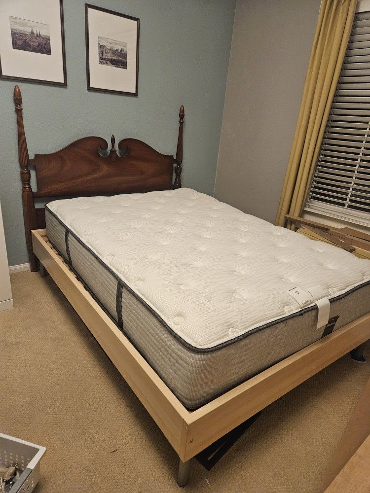 Full Bed Frame And Headboard