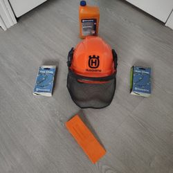 Husqvarna Safety Mask/Chainsaw chains For 20' Bar NEW