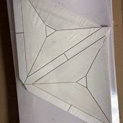 Beautiful Marble Geometric Mosaic Tile