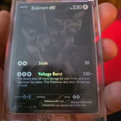 Zekrom EX Super Rare Holo.