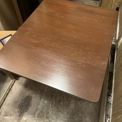 Folding Mini Brown Table