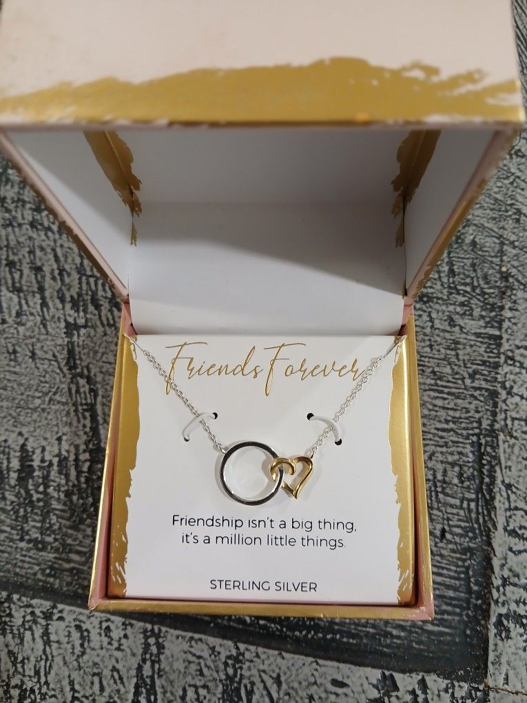 Sterling Silver Friendship Necklace